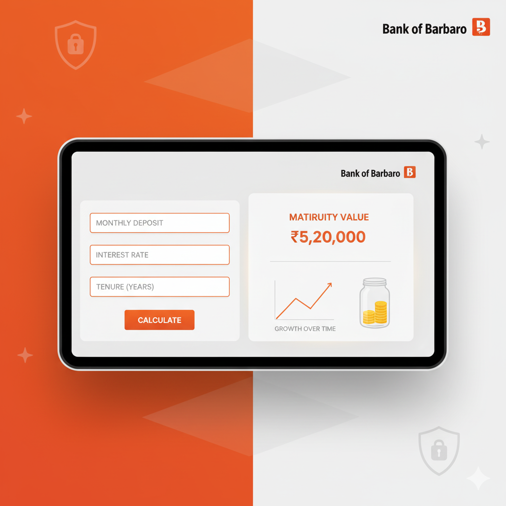 BOB RD Calculator – Smart Way to Grow Your Savings 1 BOB RD Calculator