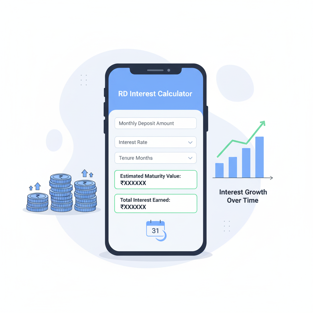 RD Return Calculator — Check Recurring Deposit Maturity & Interest 1 RD Return Calculator