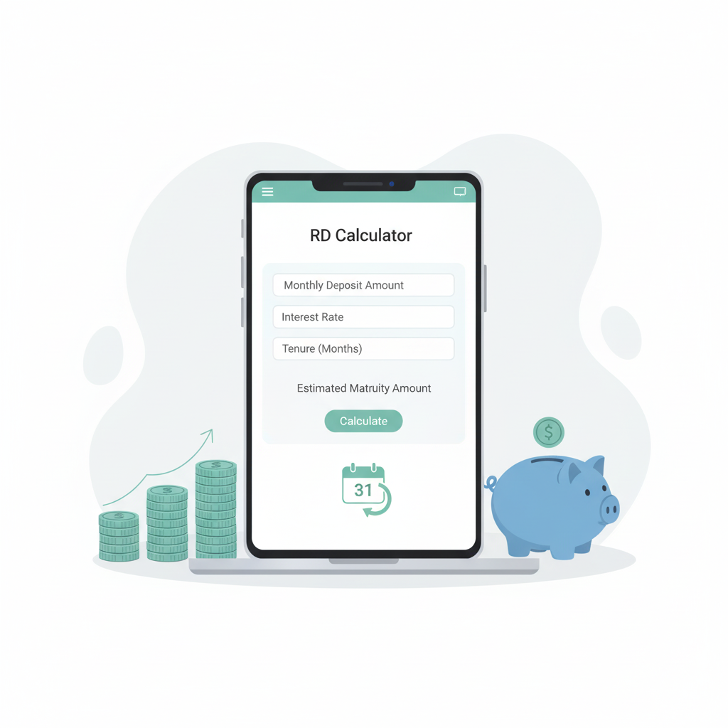 Online RD Calculator — Calculate RD Maturity & Interest Instantly 1 RD calculator